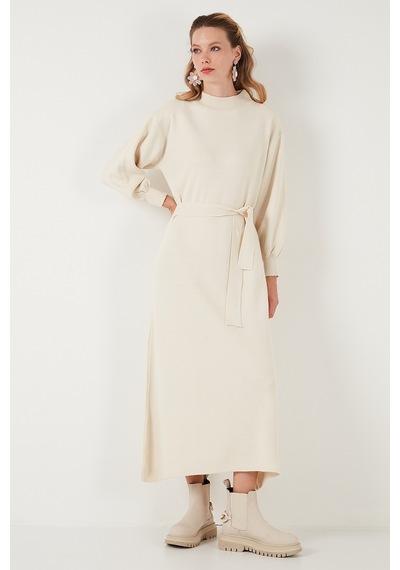 Lela Bayan Elbise 4616198 Krem