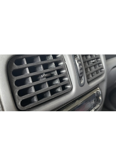 Renault Clio 2 Orta Havalandırma Kalorifer Izgarası Siyah Renk - K2172
