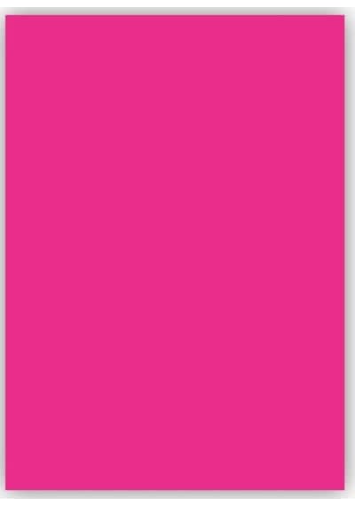 100 Adet 50x70 Pembe Fon Kartonu 120 Gram
