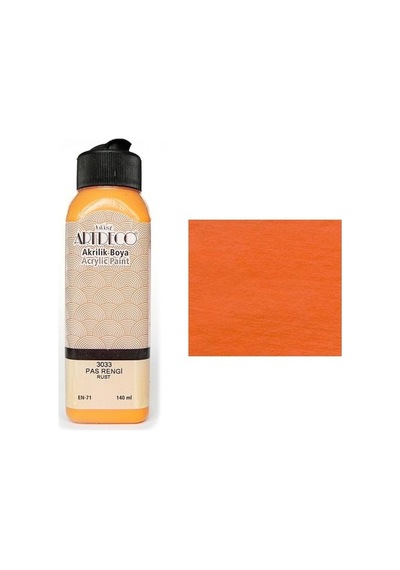 Artdeco Akrilik Boya 140 Ml Pas Rengi Y-070r-3033 Çok Renkli