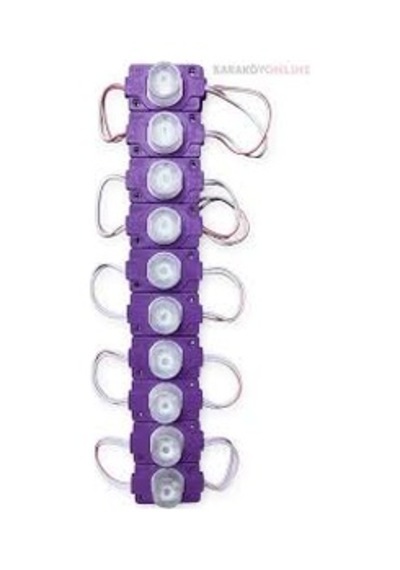 12v 1.5w Mor Tekli Mg Modül Led 20 Adet