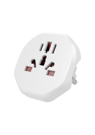 Lexroo Evrensel Seyahat Priz Adaptörü 2300w Universal Fiş Dönüştürücü Eu Avrupa Priz Adaptörü Abd