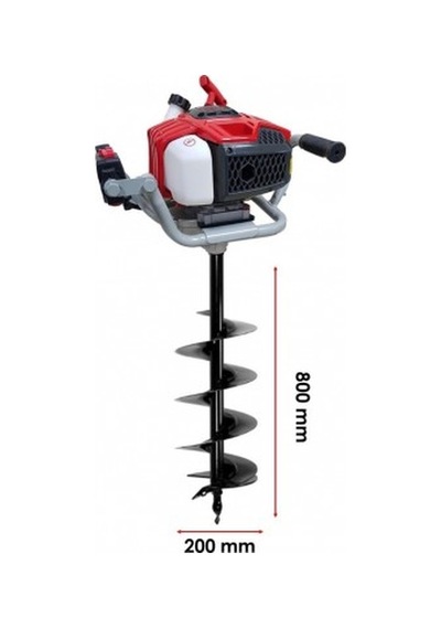 Tomking Ea52p Toprak Burgu Makinası 200 Mm