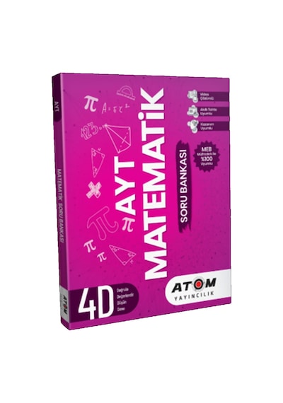 Atom Yayınları Ayt Matematik Soru Bankası P-160999