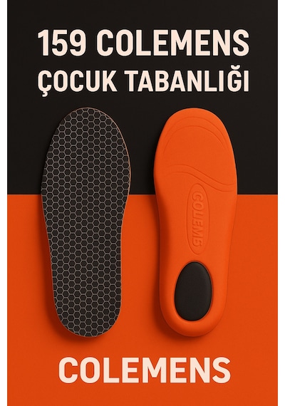 Colemen's Tam Ortopedik Çocuk Tabanlık Çocuk Ayakkabı Tabanlığı