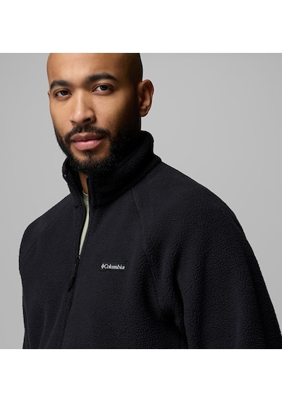 Columbia Am8888 Timber Crest Mtr Fleece Full Zip Erkek Polar-33945 Siyah