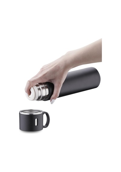 Korkmaz A5564 Termos 580ml. Siyah Sku: Smg8690010190505 Açık