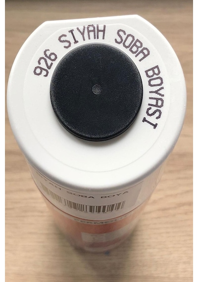 926 Siyah Soba Boyası Isıya Dayanıklı Yanmaz Mat Egsoz Mangal Fırın Boyası 400ml 926 - Siyah Soba Boyası 926 Siyah Soba Boyası Isıya Dayanıklı Yanmaz Mat Egsoz Mangal Fırın Boyası 400ml 926 - Siyah Soba Boyası