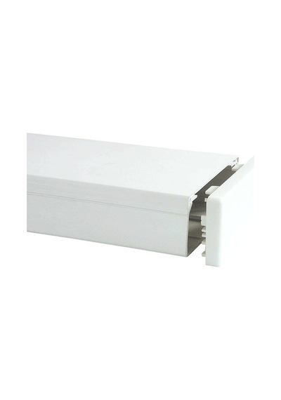 Mutlusan 10 Adet 100x50 Mm Uç Tapa Kablo Kanalı İçin