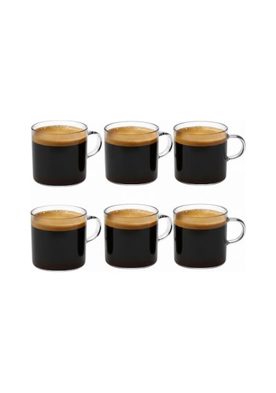 6'lı Şeffaf Cam Espresso Bardak Seti Isıya Dayanıklı Minimal Tasarım Kahve Bardakları 6 Cm Yükseklik, 6 Cm Çap Türk Kahvesi, Espresso Ve Kafe Kullanımı İçin Şık Sunum Bardakları Açık Kahverengi - Beyaz 6'lı Şeffaf Cam Espresso Bardak Seti Isıya Dayanıklı Minimal Tasarım Kahve Bardakları 6 Cm Yükseklik, 6 Cm Çap Türk Kahvesi, Espresso Ve Kafe Kullanımı İçin Şık Sunum Bardakları Açık Kahverengi - Beyaz