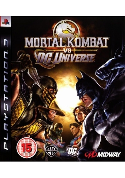 Warner Bros Mortal Kombat Vs Dc Universe Ps3 Oyun