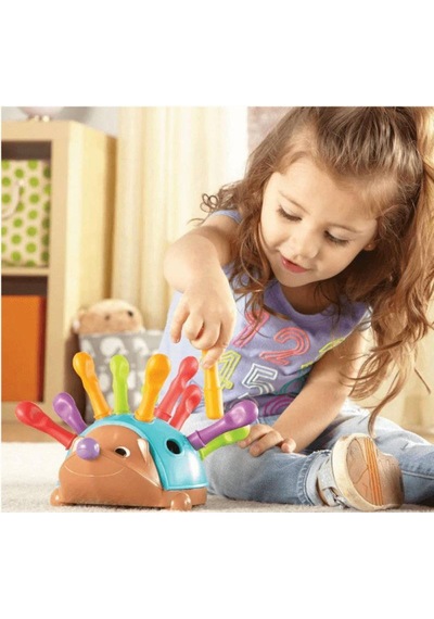 Learning Resources- Spike İnce Motor Becerilerini Ve Dengeyi Geliştiren Renkli Kirpi Oyunu