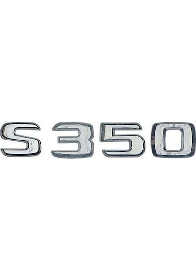 Mercedes Uyumlu S350 Yazı Şildi 1408173115
