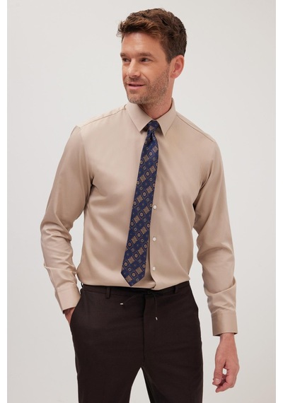 Tudors Slim Fit Bej Non-ıron %100 Pamuk Doğa Dostu Ekoteks Belgeli Ütü Gerektirmez Gömlek-37368 Bej Tudors Slim Fit Bej Non-ıron %100 Pamuk Doğa Dostu Ekoteks Belgeli Ütü Gerektirmez Gömlek-37368 Bej