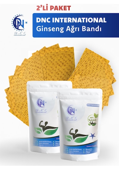 Hızlı Etkili Doğal Ginseng  Bandı Eklem Için Rahatlatıcı Uzun Süreli Etki 50 Bant