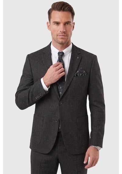 Rizzup Erkek Slim Fit Balıksırtı Kırçıllı Siyah Kışlık Takım Elbise Çift Düğmeli Spor Şık 2703329 Rizzup Erkek Slim Fit Balıksırtı Kırçıllı Siyah Kışlık Takım Elbise Çift Düğmeli Spor Şık 2703329