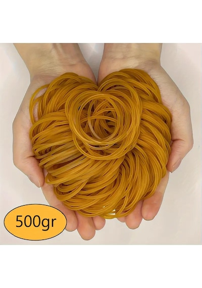 Dayanıklı,kauçuk Esnek 500gr. Ambalaj Paket Lastiği 40mm X 1,40 X 1,4mm