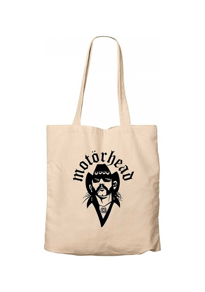 MotörHead Face Krem Kanvas Bez Çanta Krem