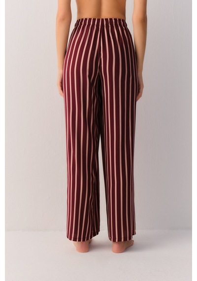 Suwen Stripe Romance Pantolon Sh26409624921 Çok Renkli