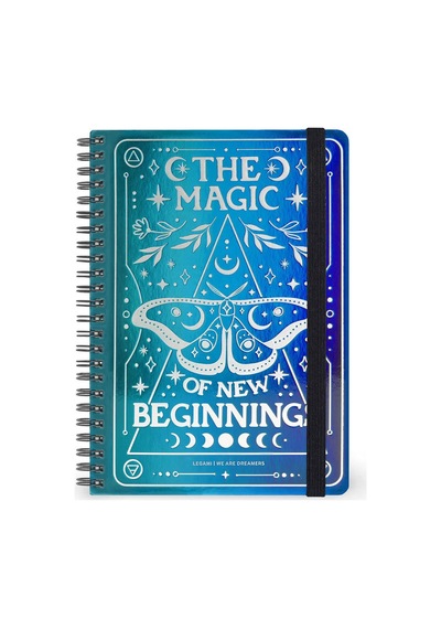 Legami Maxi Spiralli Çizgili Defter Moth A4nots0064 Çok Renkli