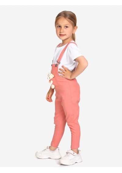 Pembe Kot Salopet 1-4 Yaş 2074-1 Pembe