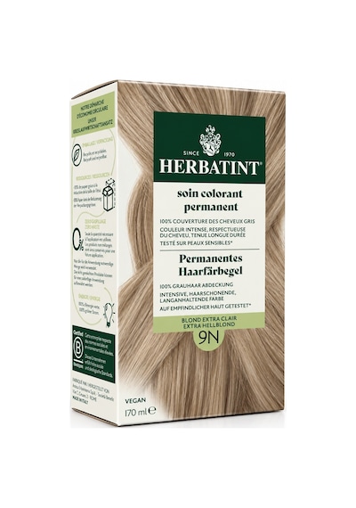 Herbatint Saç Boyası 9n Blond Extra Clair - Çok Açık Sarı 170 Ml
