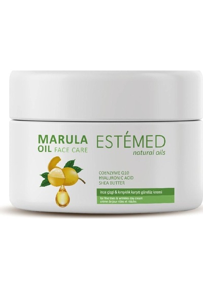 Estemed İnce Çizgi &   Gündüz Bakım Kremi & Marula Day Cream 50ml
