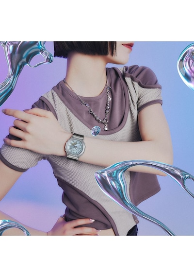 Casio Gm-s2110-2adr Kol Saati Renkli