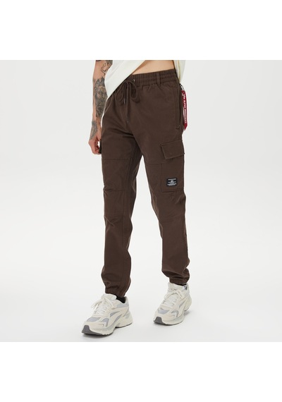 Alpha Industrıes Alpha Industries Cotton Jogger Erkek Kahverengi Pantolon