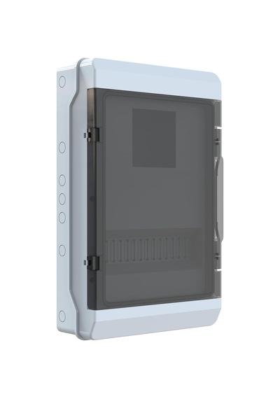 Sayaç Kutusu 15 Sigortalı Monofaze/trifaze Sıva Üstü Sayaç Kutusu Ip65 35.5 X 56 X 14.3 Cm Poli 017