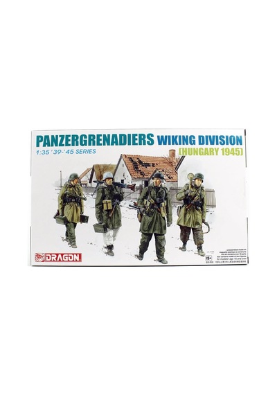 Dragon 6194, 1/35 Tank İmha Ekibi Wiking Timi Macaristan 1945 Figür Plastik Maketi