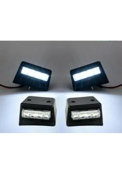 Ahmet Otomotiv 2 Adet Kaş Tepe Lambası Cargo Transit Ledli Beyaz 12v-24v