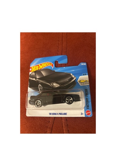 98 Honda Prelude - Siyah - Jjj89 1/64 Çok Renkli