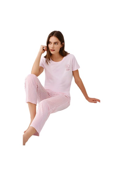 Pierre Cardin İkili Pijama Takım Kadın Pc9201-x Mavi