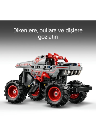 LEGO® Technic Monster Jam™ ThunderROARus™ Çek-Bırak 42200 - 7 Yaş ve Üzeri Canavar Kamyon Seven Çocuklar için Oyuncak Yapım Seti (232P) LEGO® Technic Monster Jam™ ThunderROARus™ Çek-Bırak 42200 - 7 Yaş ve Üzeri Canavar Kamyon Seven Çocuklar için Oyuncak Yapım Seti (232P)