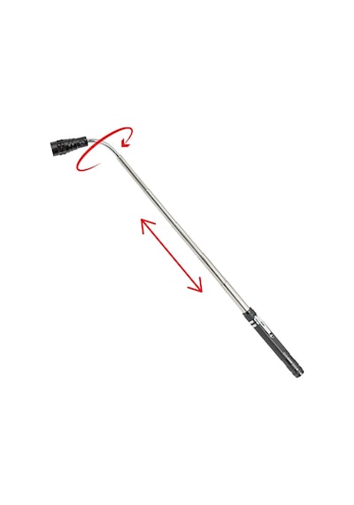 Kwb 49954090 Lampe Teleskopik Mıknatıslı Led Fener Siyah