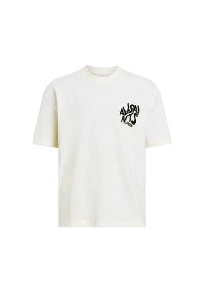 Novalisse Erkek Tişört Baskılı Kısa Kol T-shirt - Beyaz Çoklu Renk