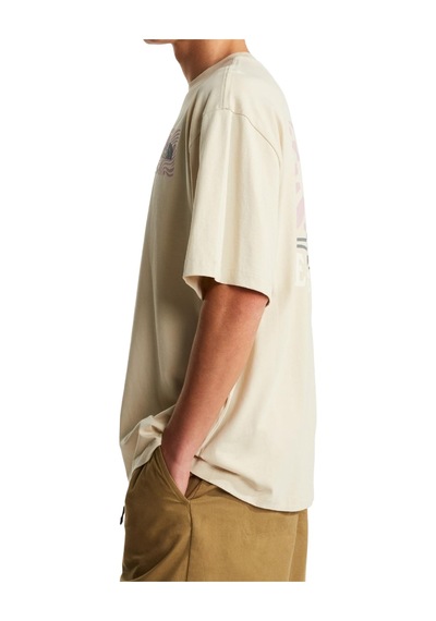 The North Face Sun Oversize Graphic Erkek Bej Outdoor T-shirt Nf0a8ga0dom1
