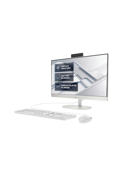 HP Proone 240 G10 D1ZF0ET-005  Ultra 5 125U 48 GB 1 TB SSD 23.8" Dos AIO Masaüstü Bilgisayar