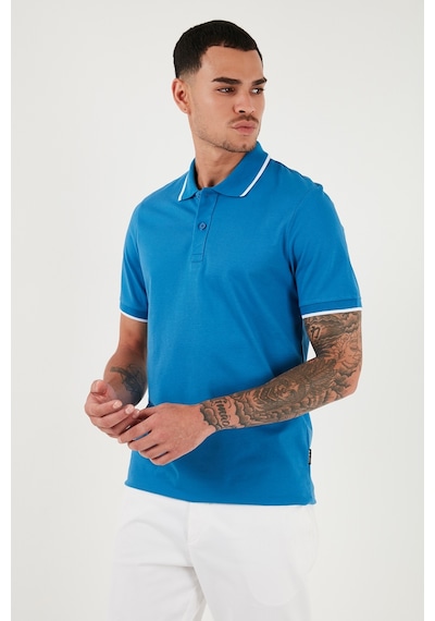 Buratti Erkek Polo Yaka T Shirt 5902063 Mavi