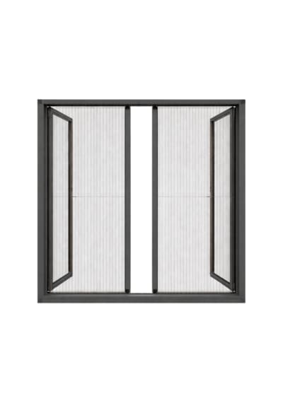 Akordiyon Duble Kapı Sinekliği En:0-140 Cm X Boy:0-240 Cm Demir, Ahşap, Pimapen,alüminyum Uyumlu Çok Renkli