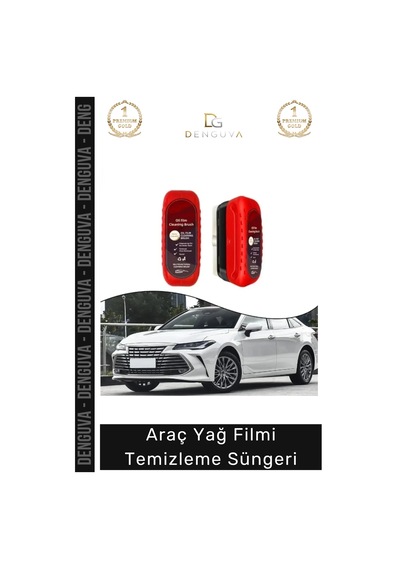 Sünger Oto Cam Ayna Yağmur Kir Buğu Sis Giderici Net Görüş Araç Yağ Filmi Temizleme Süngeri
