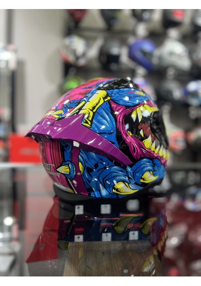 Mts 801 Azure Kapalı Kask Pembe - Sarı