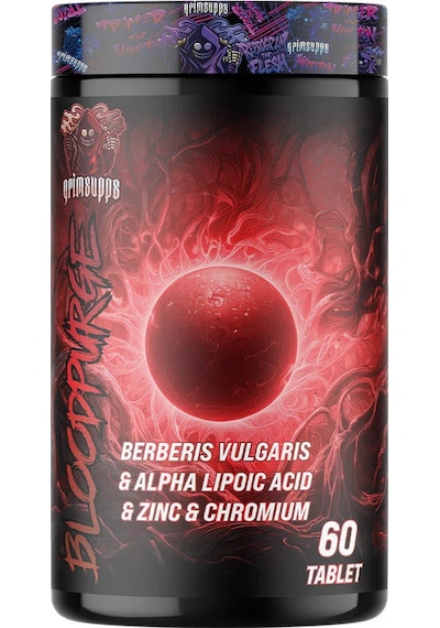 Grimsupps Berberis Vulgaris & Alpha Lipoic & Zinc & Phosphatidylcholine 60 Tablet Aromasız