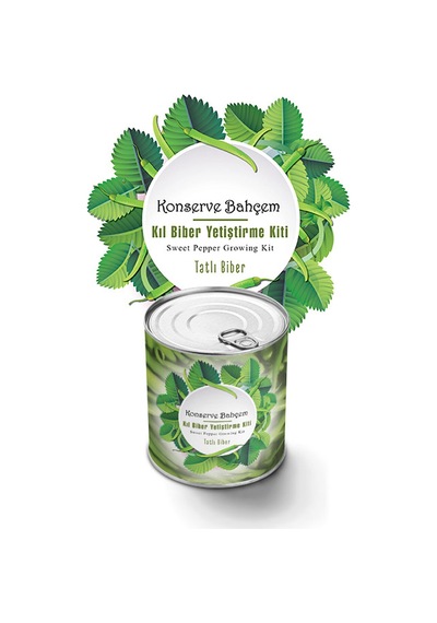 2 Adet Konserve Kıl Biber Yetiştirme Kiti Kb016