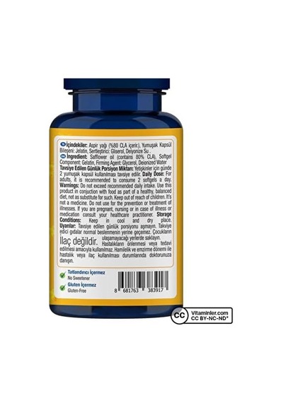 Cla 1250 Mg 60 Yumuşak Kapsül