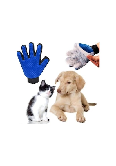 Ayrex Evcil Hayvan Tüy Toplama Ve Kaşıma Eldiveni, Kedi Ve Köpekler İçin Nazik Masaj Etkili Tarama Aksesuarı