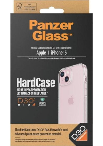 Apple Uyumlu iPhone 15 Hardcase D3o Kapak