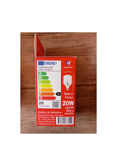 20-120w Beyaz Işık Led Ampul
