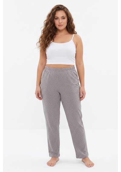Kadın Tek Penye Pijama Alt Bgl-st05656 Vizon